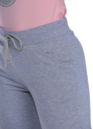 43376A Pantalón silueta ajustada, en burda con pretina elástica, abertura en bota.
