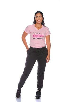 Pantalón tipo jogger silueta ajustada 43394A