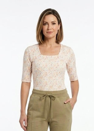 Camiseta escote cuadrado 23395A