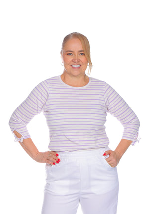 23631B Bluson silueta amplia, detalle en mangas.