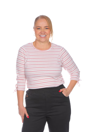 23631B Bluson silueta amplia, detalle en mangas.