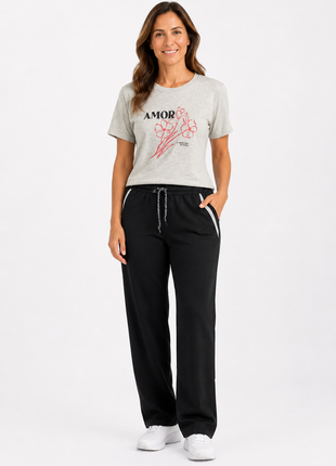 Pantalón burda silueta amplía 43745B