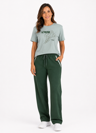 Pantalón burda silueta amplía 43745B