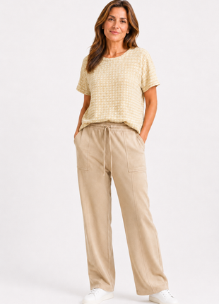 Pantalón burda silueta amplía 43749B