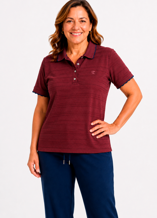 Camiseta polo silueta amplía 23750B