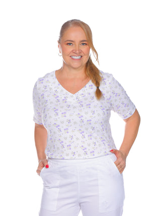 23827B Bluson silueta amplia de cuello en V