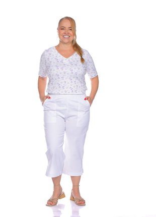 23827B Bluson silueta amplia de cuello en V