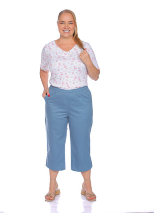 23827B Bluson silueta amplia de cuello en V