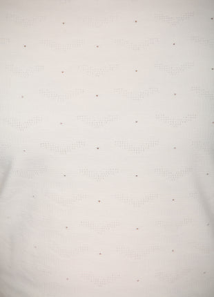 Camiseta cuello redondo silueta amplía 23830B