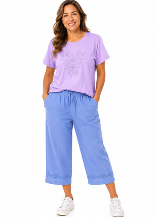 Capri lino silueta amplia 33832B