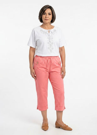 Capri dril silueta amplía 33833B