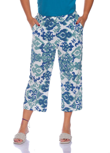 33279A capri silueta ajustada,pretina resortada.