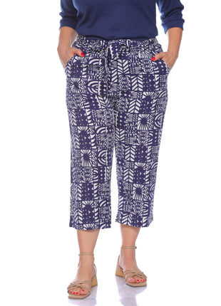 capri silueta amplia, pretina resortada.