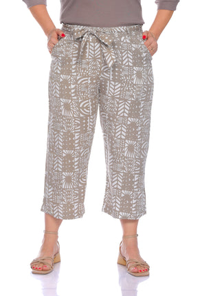 capri silueta amplia, pretina resortada.