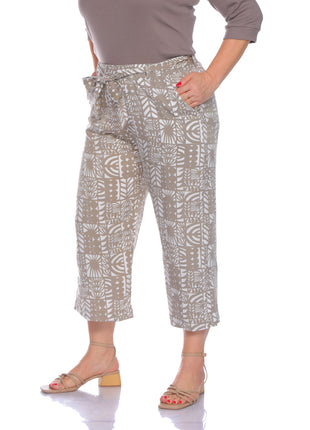 capri silueta amplia, pretina resortada.