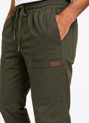 Pantalón jogger dril masculino 41107A