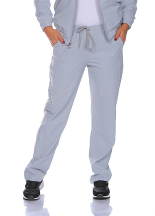 43064A pantalón silueta ajustada, pretina resortada.