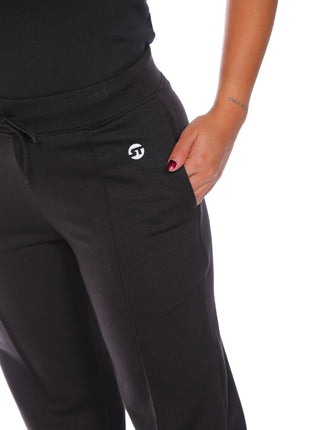 43393A pantalón silueta ajustada,bota recta, estampado reflectivo.