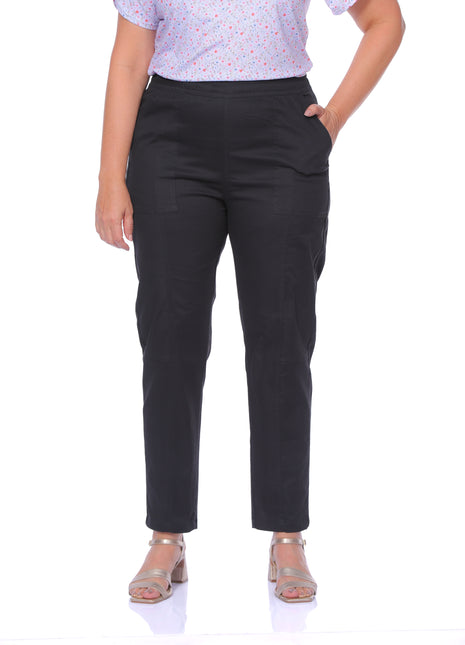 Pantalón dril silueta amplía 43632B