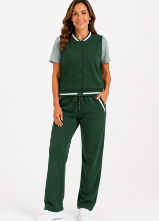 Pantalón burda silueta amplía 43745B