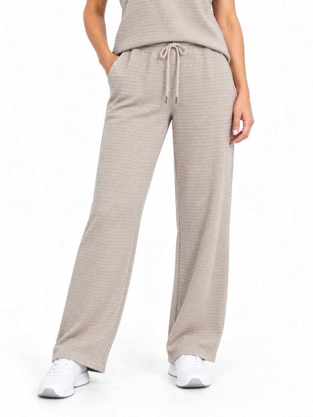 Pantalón sudadera silueta amplia