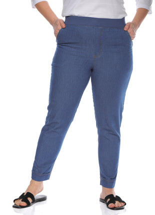 Jean chambray silueta amplía 43814C