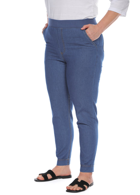 Jean chambray silueta amplía 43814C