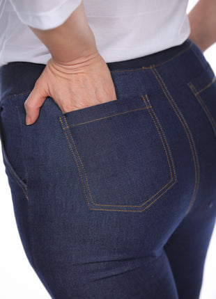 Jean chambray silueta amplía 43814C