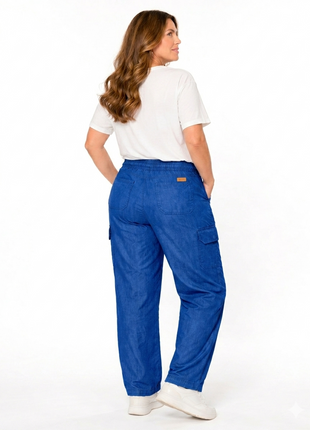 Jean chambray silueta amplía 43817C
