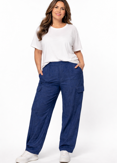 Jean chambray silueta amplía 43817C