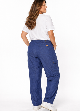 Jean chambray silueta amplía 43817C