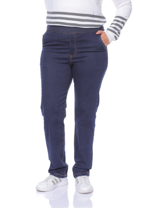 Jean silueta amplia pretina rib 43824B