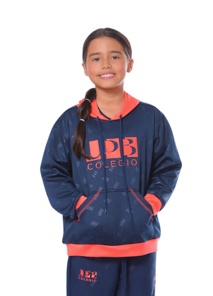 82062 buzo unisex con capucha Colegio UPB nueva colección