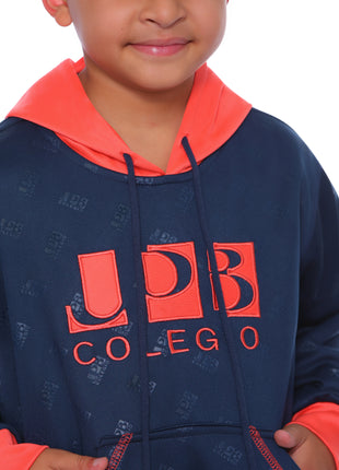 82062 buzo unisex con capucha Colegio UPB nueva colección