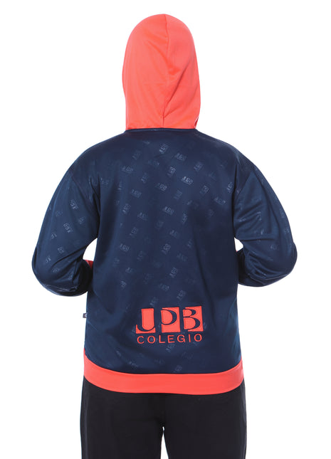 82063 chaqueta unisex con capucha Colegio UPB nueva colección