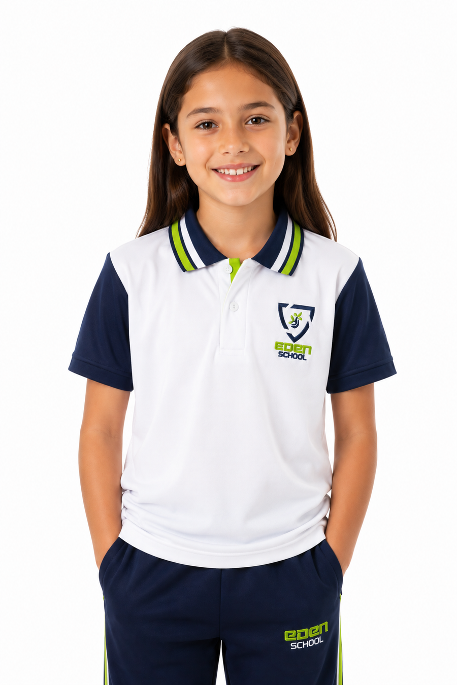 Camiseta polo unisex eden school