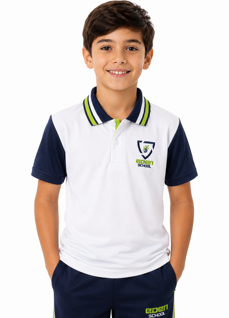 Camiseta polo unisex eden school 84220