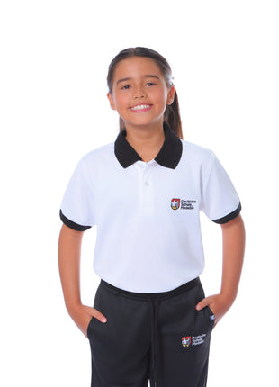 86020 Camiseta Tipo Polo Unisex Deutsche Schule Medellín Colegio Alemán