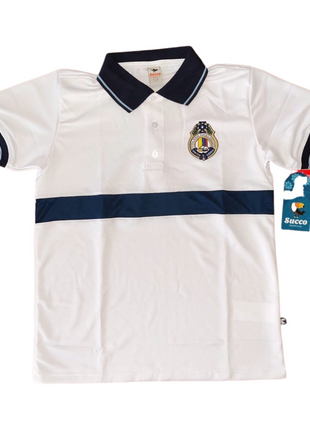 89020 Camiseta educación física unisex tipo polo - ENSA Escuela Normal Superior Antioqueña