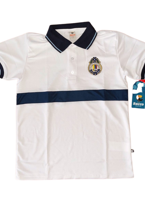 89020 Camiseta educación física unisex tipo polo - ENSA Escuela Normal Superior Antioqueña