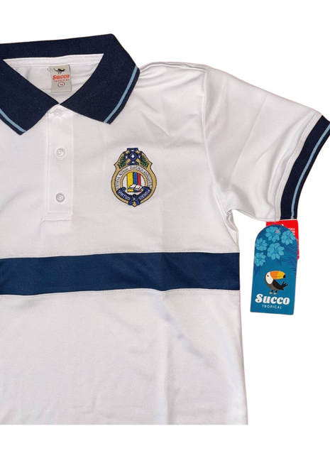 89020 Camiseta educación física unisex tipo polo - ENSA Escuela Normal Superior Antioqueña