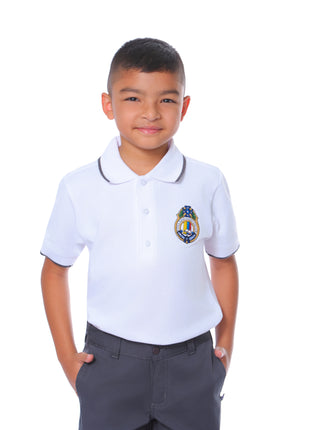89021 Camisa diario tipo polo masculino ENSA Escuela Normal Superior Antioqueña
