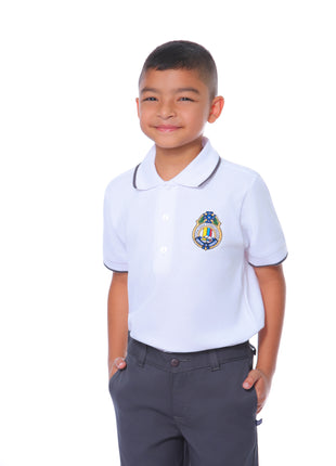 89021 Camisa diario tipo polo masculino ENSA Escuela Normal Superior Antioqueña