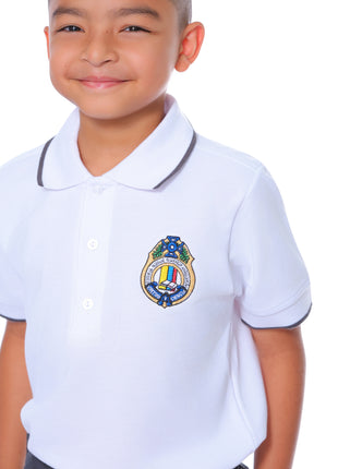 89021 Camisa diario tipo polo masculino ENSA Escuela Normal Superior Antioqueña