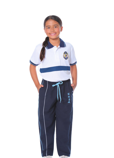 89041 Pantalón sudadera unisex educación física ENSA Escuela Normal Superior Antioqueña
