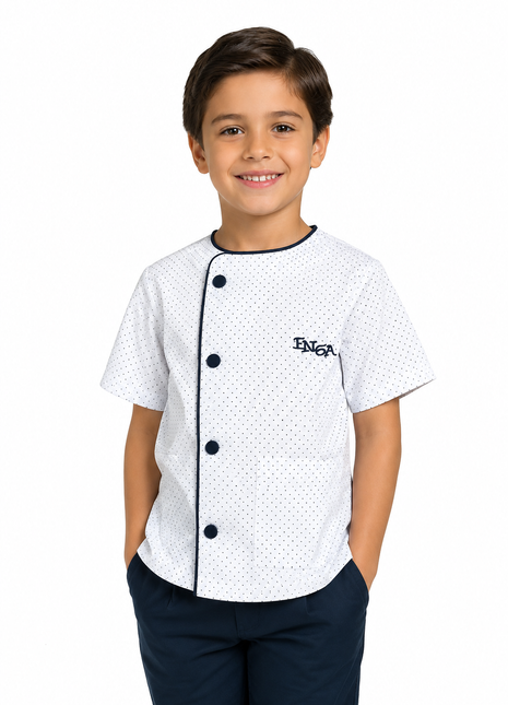 89054 Delantal infantil masculino ENSA Escuela Normal Superior Antioqueña
