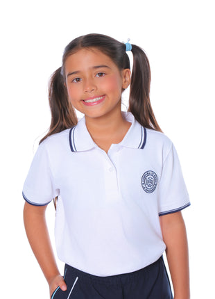 93021 Camiseta unisex tipo polo - Colegio La Enseñanza