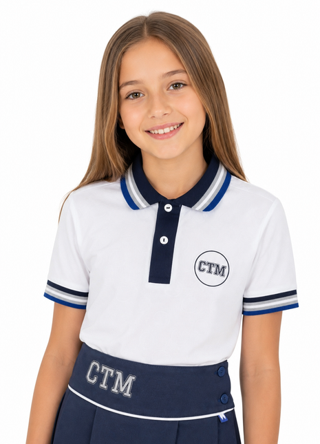 Camiseta polo unisex de diario Tercer milenio 94120