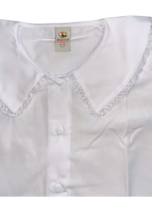 98023 Camisa diario infantil femenina (talla 4 a 16) Colegio Panamericano Colombo Sueco
