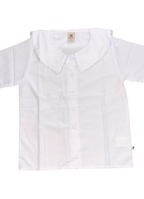 98025 Camisa diario femenina (talla 12 a XL) Colegio Panamericano Colombo Sueco